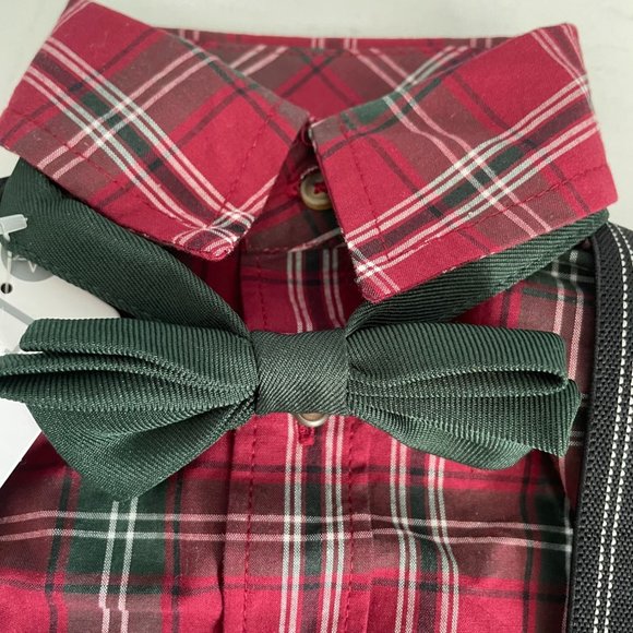 SOLD CARTERS Just One You 3-Pc Special Occasion Plaid Top, Corduroy Pants - Picture 11 of 11